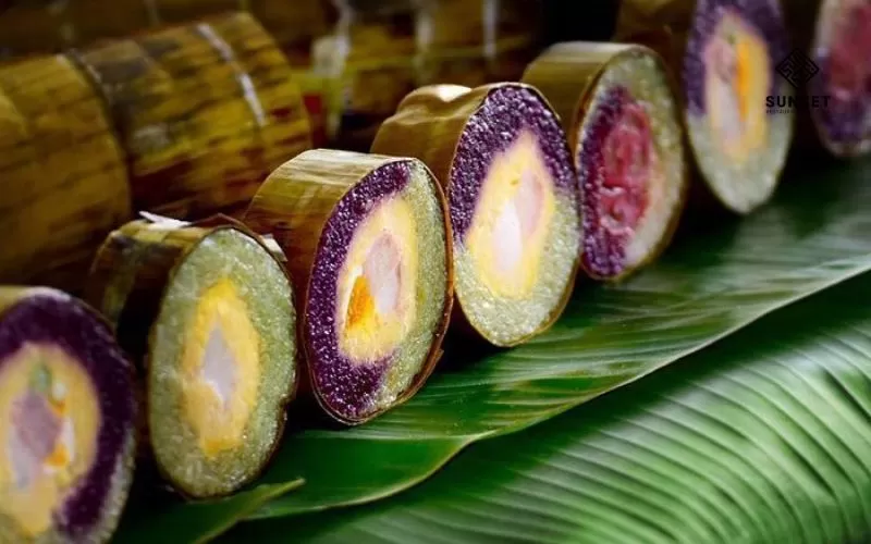 Bánh tét mật cật là món bánh truyền thống gắn với đời sống địa phương ở Phú Quốc
