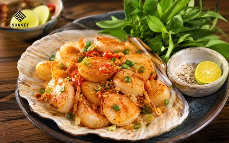 Còi biên mai nướng muối ớt - Món ăn nhất định phải thử khi đến Phú Quốc